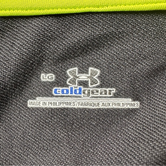 Under Armour Cold Gear Full Zip Drop Tail Jacket Size Large - Picture 9 of 12